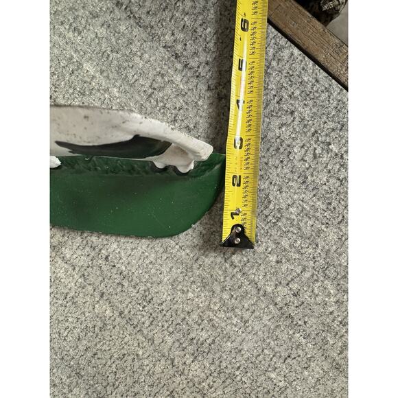 Adorable Vintage Cow Farm Country Metal Doorstop- App 6” Tall, Heavy - Picture 3 of 4